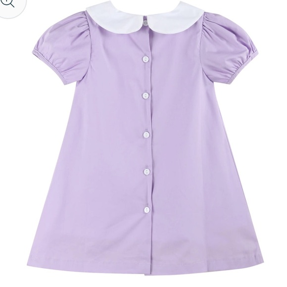 Size 3T Lil Cactus Dress Lined Purple Crayons Back To School - Picture 2 of 11